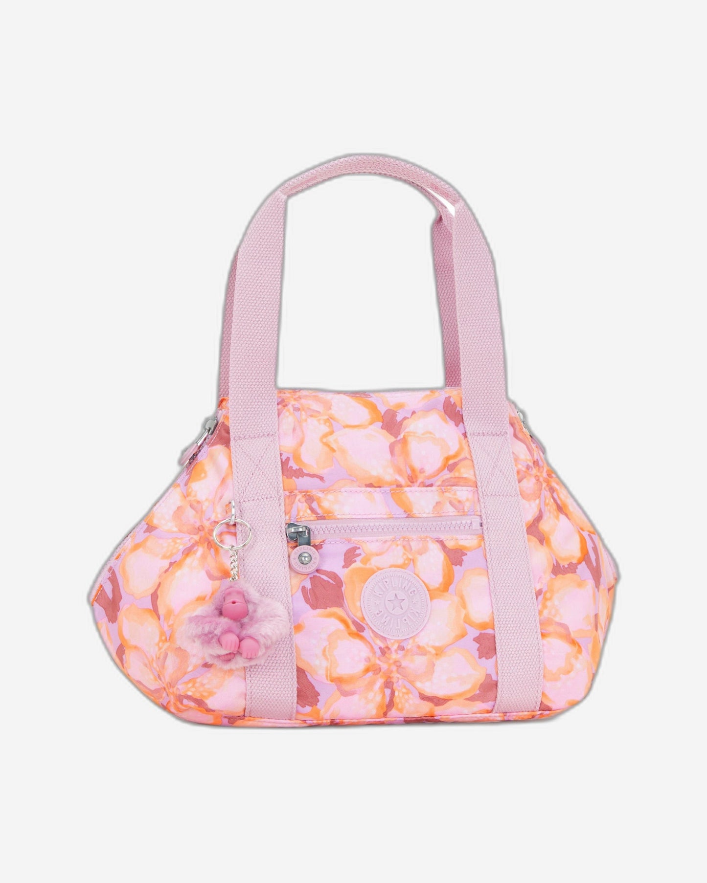 KIPLING-Art Mini-حقيبة يد صغيرة (بحزام كتف قابل للإزالة)-بودرة زهرية-I5656-ES4