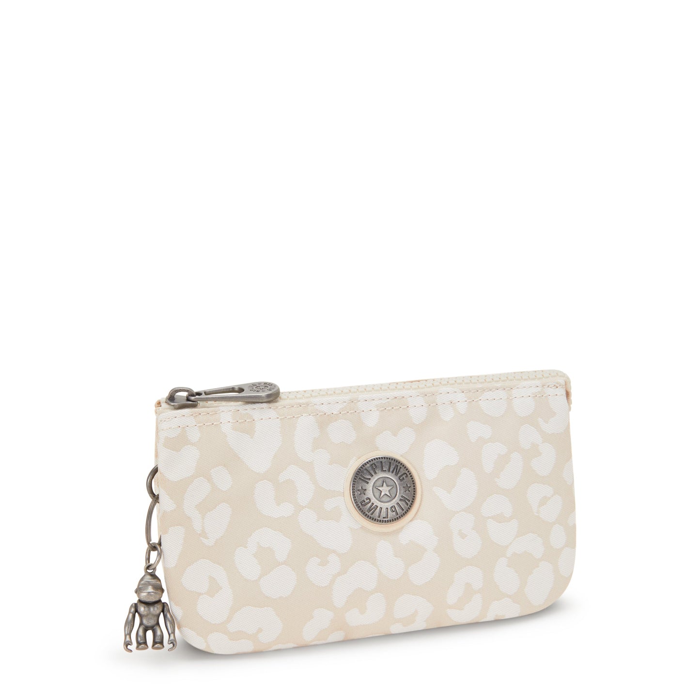 KIPLING-Creativity L-Large wallet-White Cheetah J-I5688-T8J