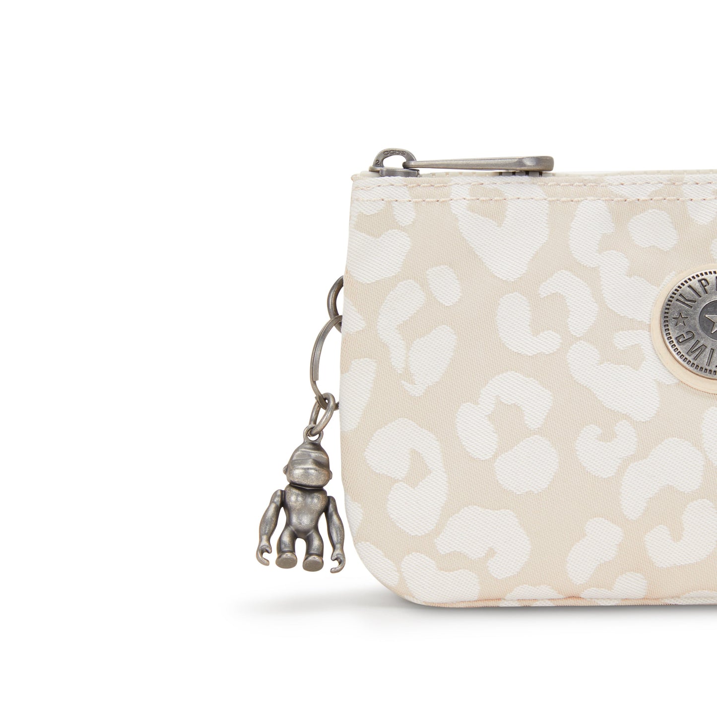 KIPLING-Creativity L-Large wallet-White Cheetah J-I5688-T8J