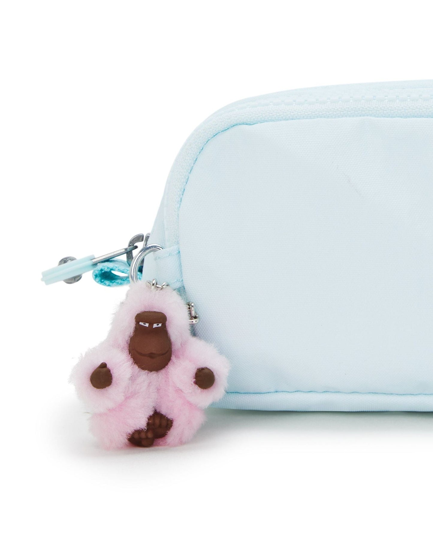 حقيبة أقلام KIPLING Gitroy Blue Sky Metallic كبيرة I5702-5MB