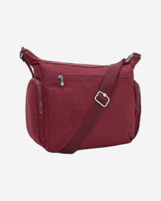Kipling Gabb Lounge Wine حقيبة كروس كبيرة I5740-5Fw