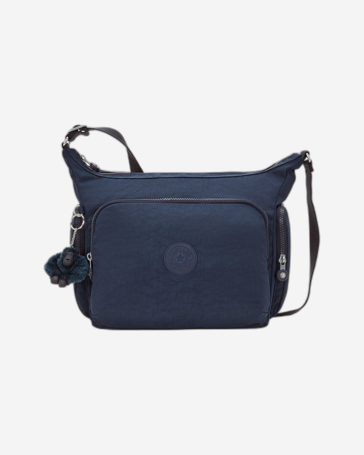 حقيبة كروس كبيرة كيبليج جاب بلون أزرق (Kipling Gabb Blue Bleu 2 Large Crossbody Bag C2I5740-96V)