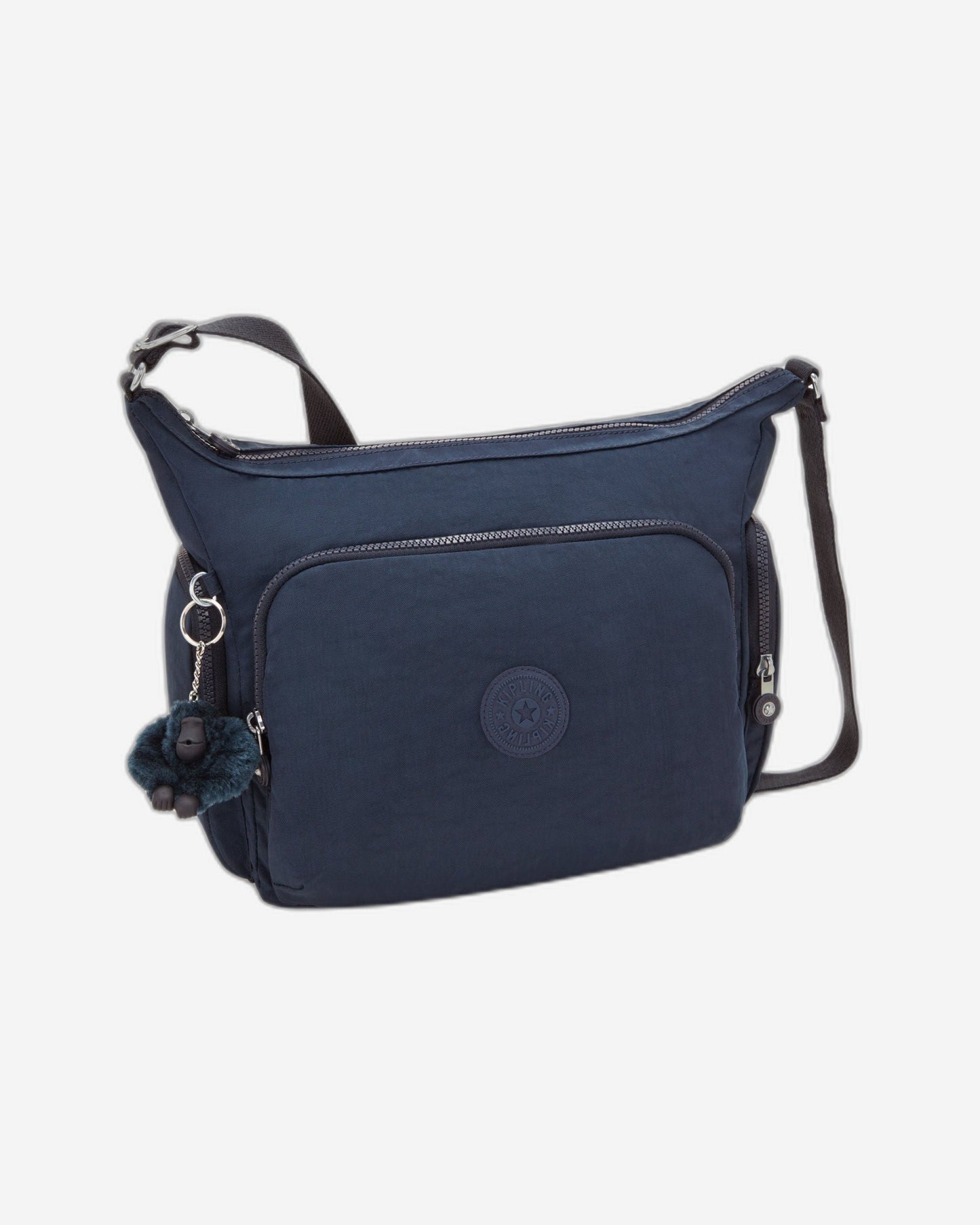 حقيبة كروس كبيرة كيبليج جاب بلون أزرق (Kipling Gabb Blue Bleu 2 Large Crossbody Bag C2I5740-96V)