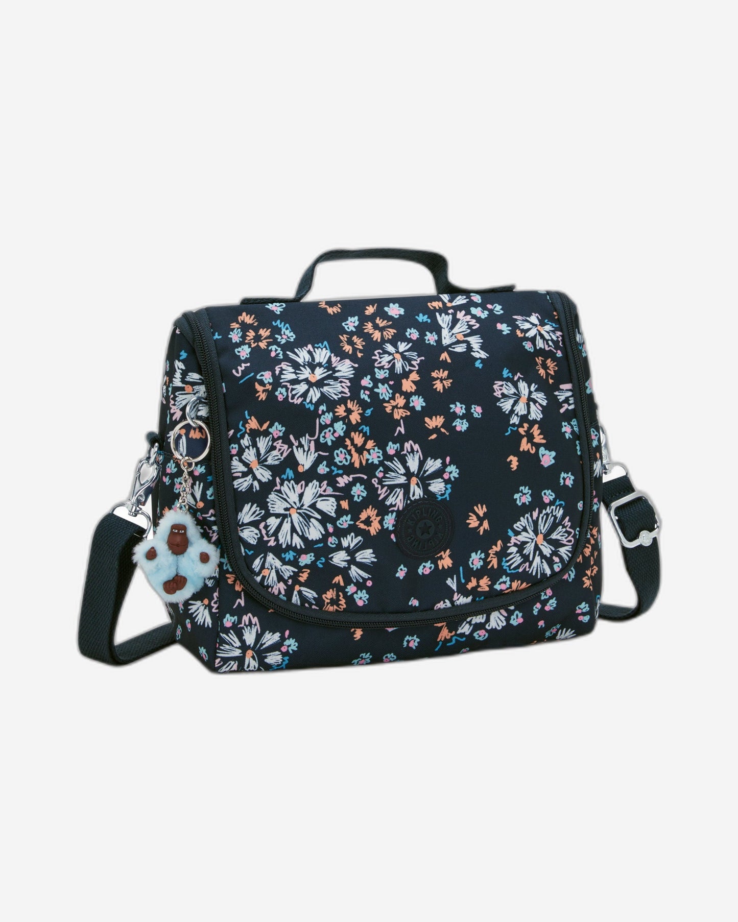 صندوق غداء كبير من KIPLING New Kichirou Flower Field (مع جراب عربة) I5749-5GB