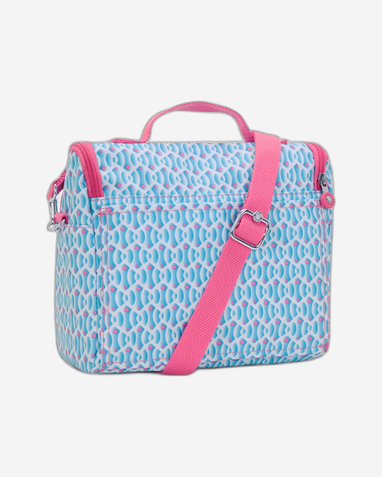 حقيبة غداء Kipling New Kichirou Dreamy Geo C كبيرة مع جراب عربة C2I5749-D1W