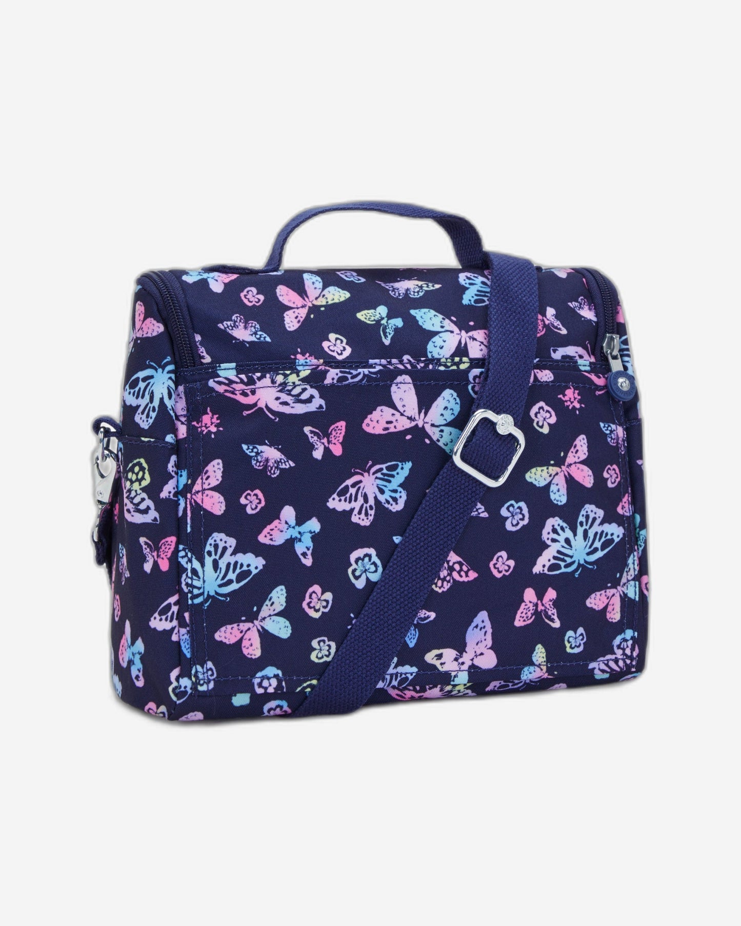 حقيبة غداء كبيرة بتصميم فراشة من Kipling New Kichirou مع جراب عربة C2I5749-F5K