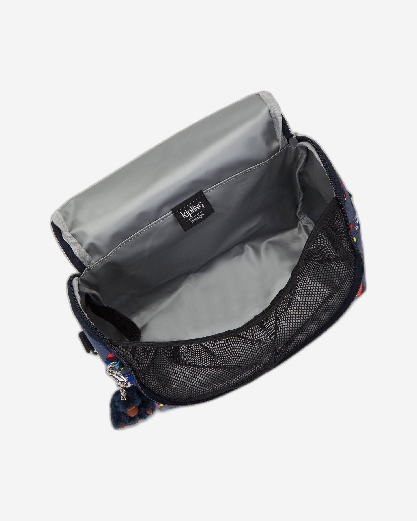 حقيبة غداء كبيرة Kipling New Kichirou Gaming Grey مع جيب ترولي C2I5749-T6T