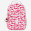 حقيبة ظهر Kipling Seoul Lap Pink Palm كبيرة مع حجرة للكمبيوتر المحمول I5816-1BV