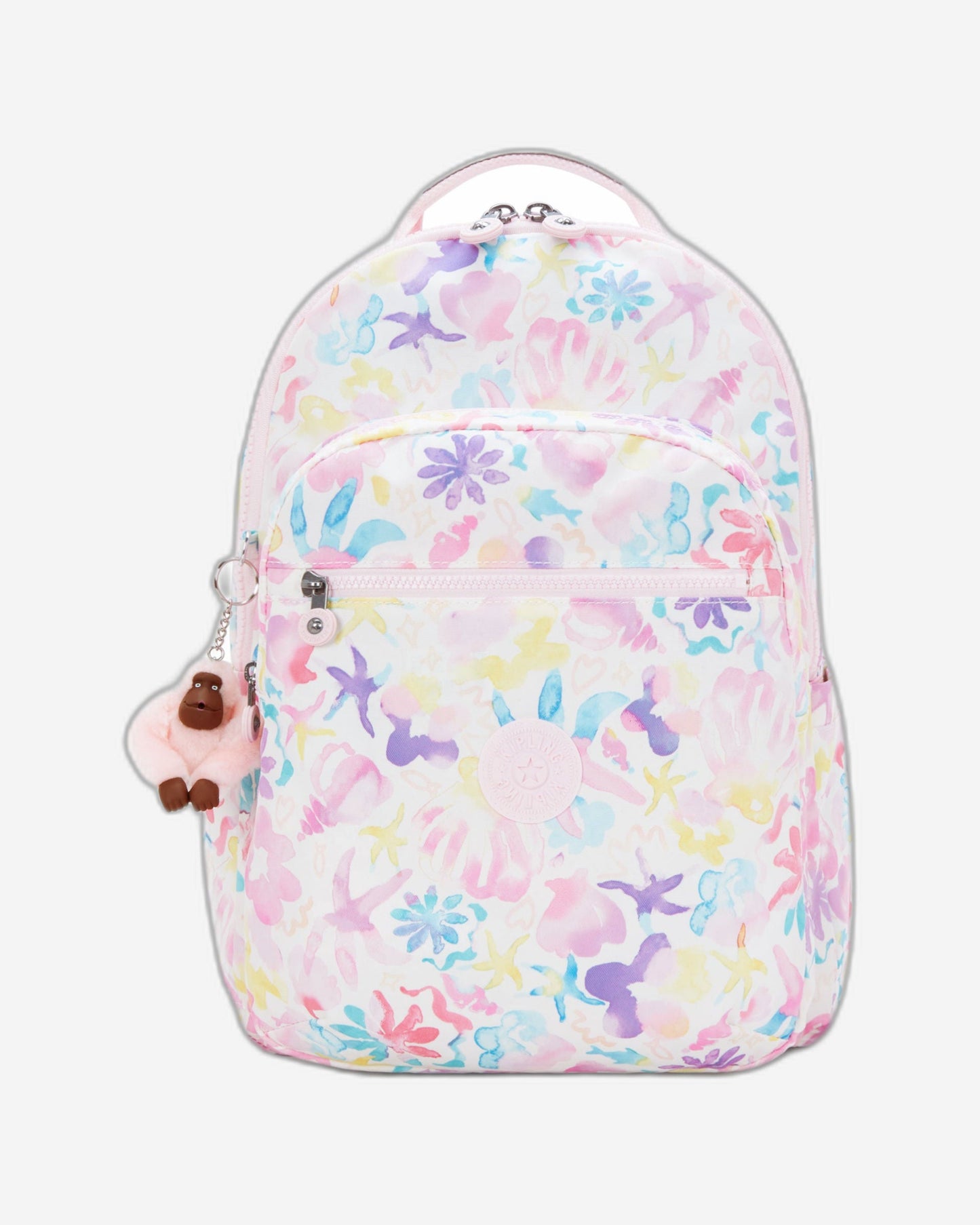 حقيبة ظهر Kipling Seoul Lap Aqua Sea Large مع حجرة للكمبيوتر المحمول I5816-4ES