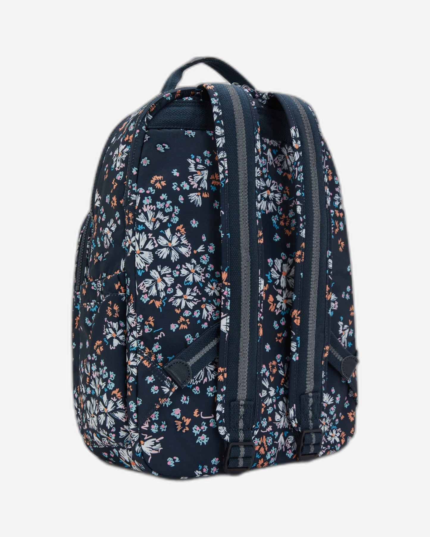 حقيبة ظهر KIPLING Seoul Lap Flower Field كبيرة (مع حجرة للكمبيوتر المحمول) I5816-5GB