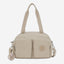 حقيبة كتف متوسطة الحجم من Kipling Cool Defea Signature باللون البيج المنقوش I6017-96A