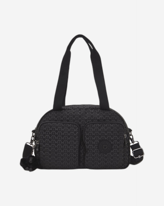 حقيبة كتف متوسطة Kipling Cool Defea Signature Emb (مع حزام كتف قابل للإزالة) I6017-K59