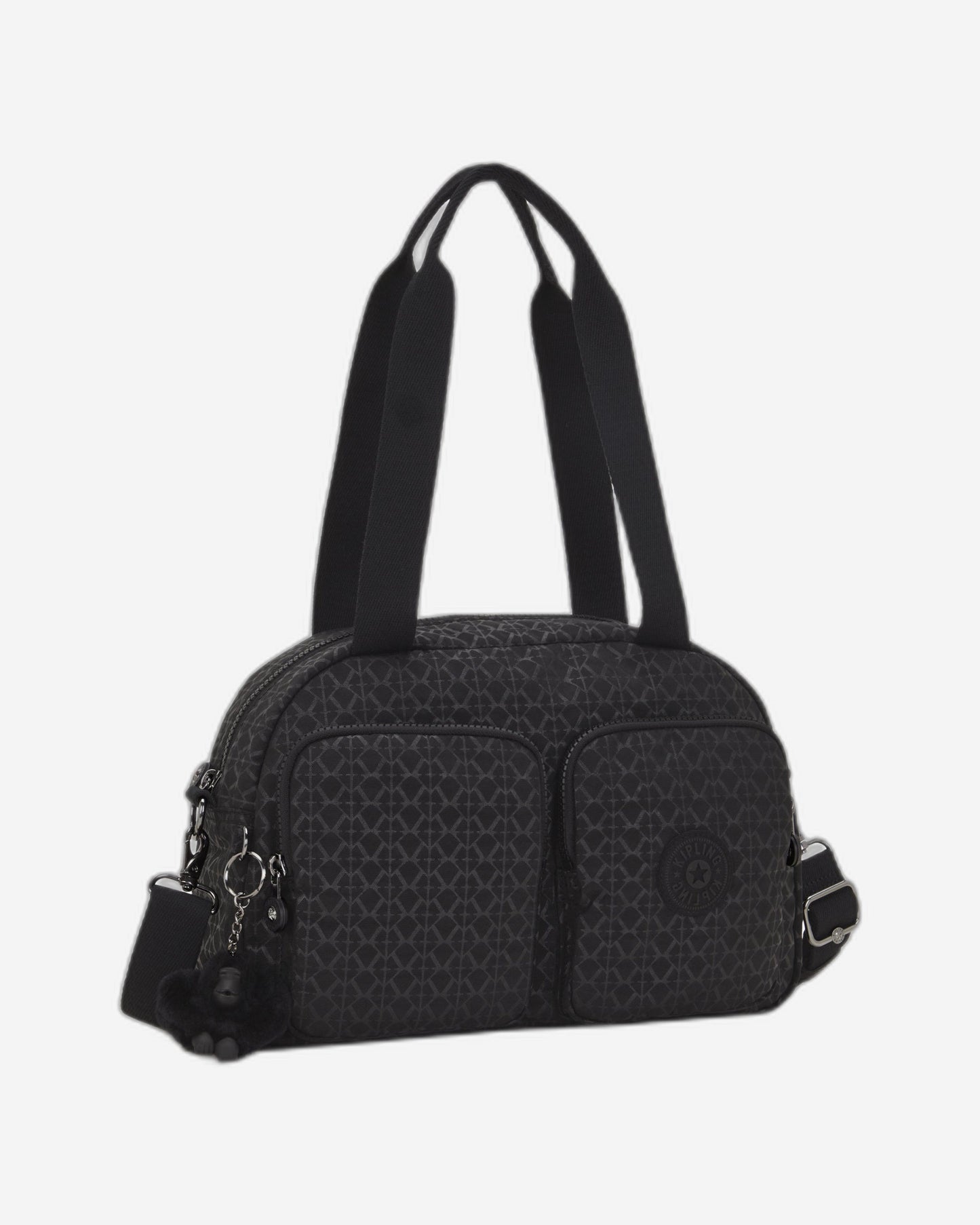 حقيبة كتف متوسطة Kipling Cool Defea Signature Emb (مع حزام كتف قابل للإزالة) I6017-K59