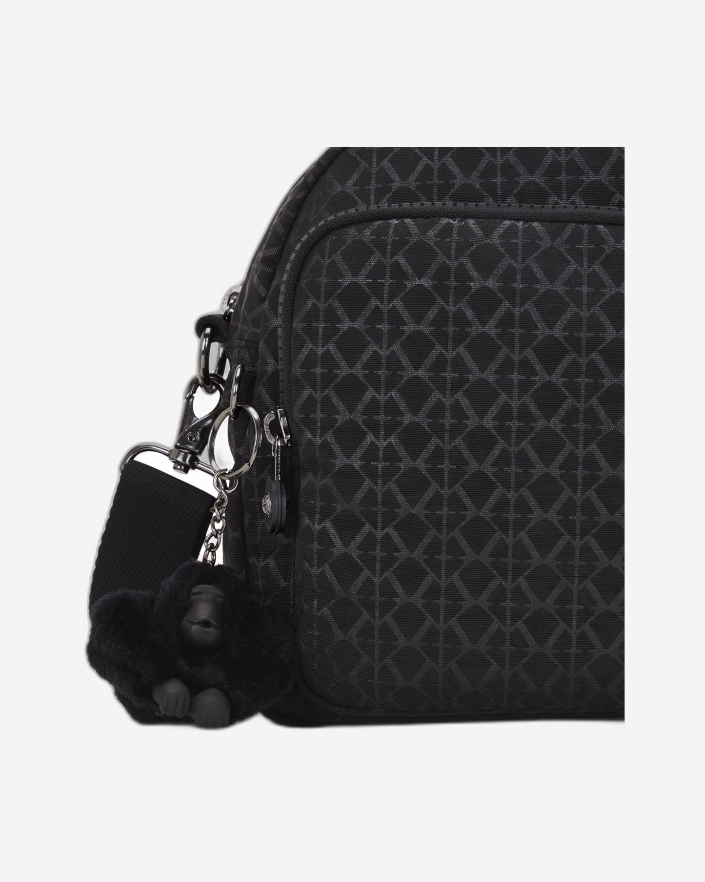 حقيبة كتف متوسطة Kipling Cool Defea Signature Emb (مع حزام كتف قابل للإزالة) I6017-K59