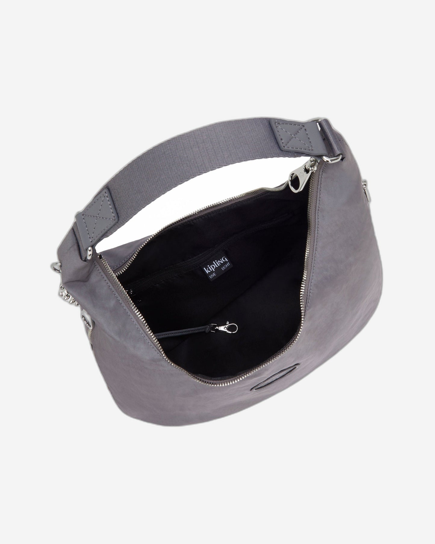 حقيبة كتف Kipling Eanna Zip رمادي سبايس متوسطة I6031-4GV