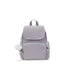 حقيبة ظهر KIPLING-City Zip Mini-Mini مع أحزمة قابلة للتعديل - رمادي فاتح - I6046-1FB