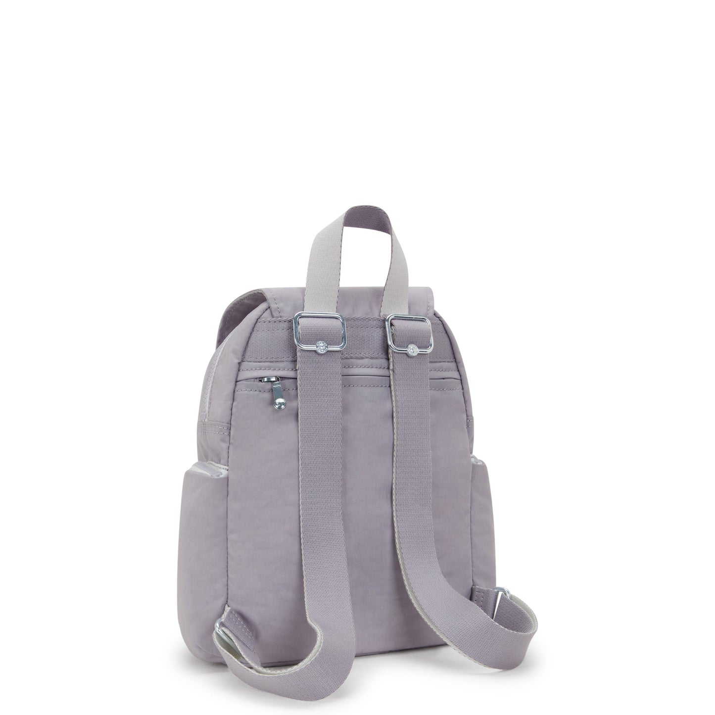 حقيبة ظهر KIPLING-City Zip Mini-Mini مع أحزمة قابلة للتعديل - رمادي فاتح - I6046-1FB