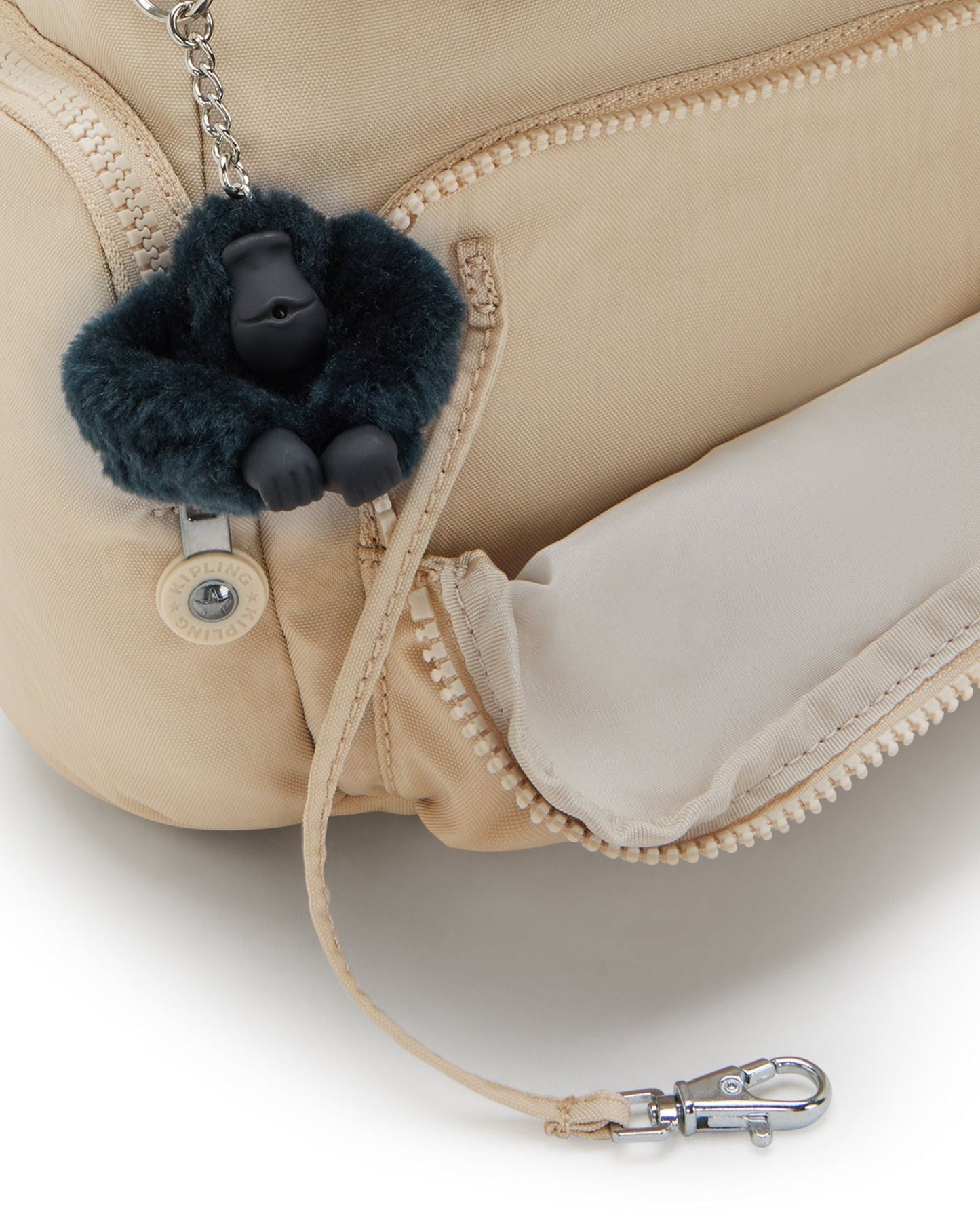 حقيبة ظهر صغيرة Kipling City Zip Mini Back to Beige I6046-26V