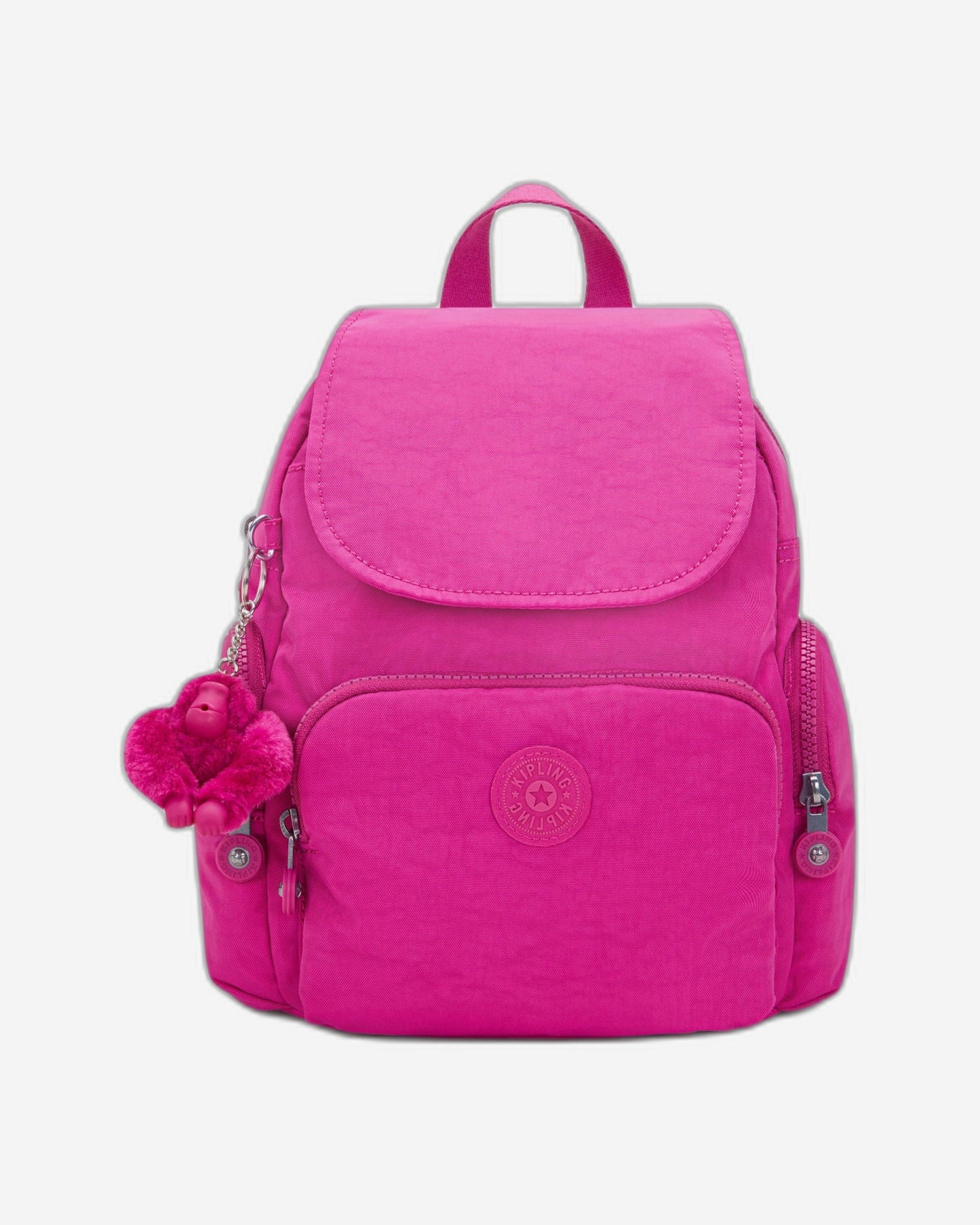حقيبة ظهر صغيرة Kipling City Zip Mini Glowing Fuchsia I6046-3KU