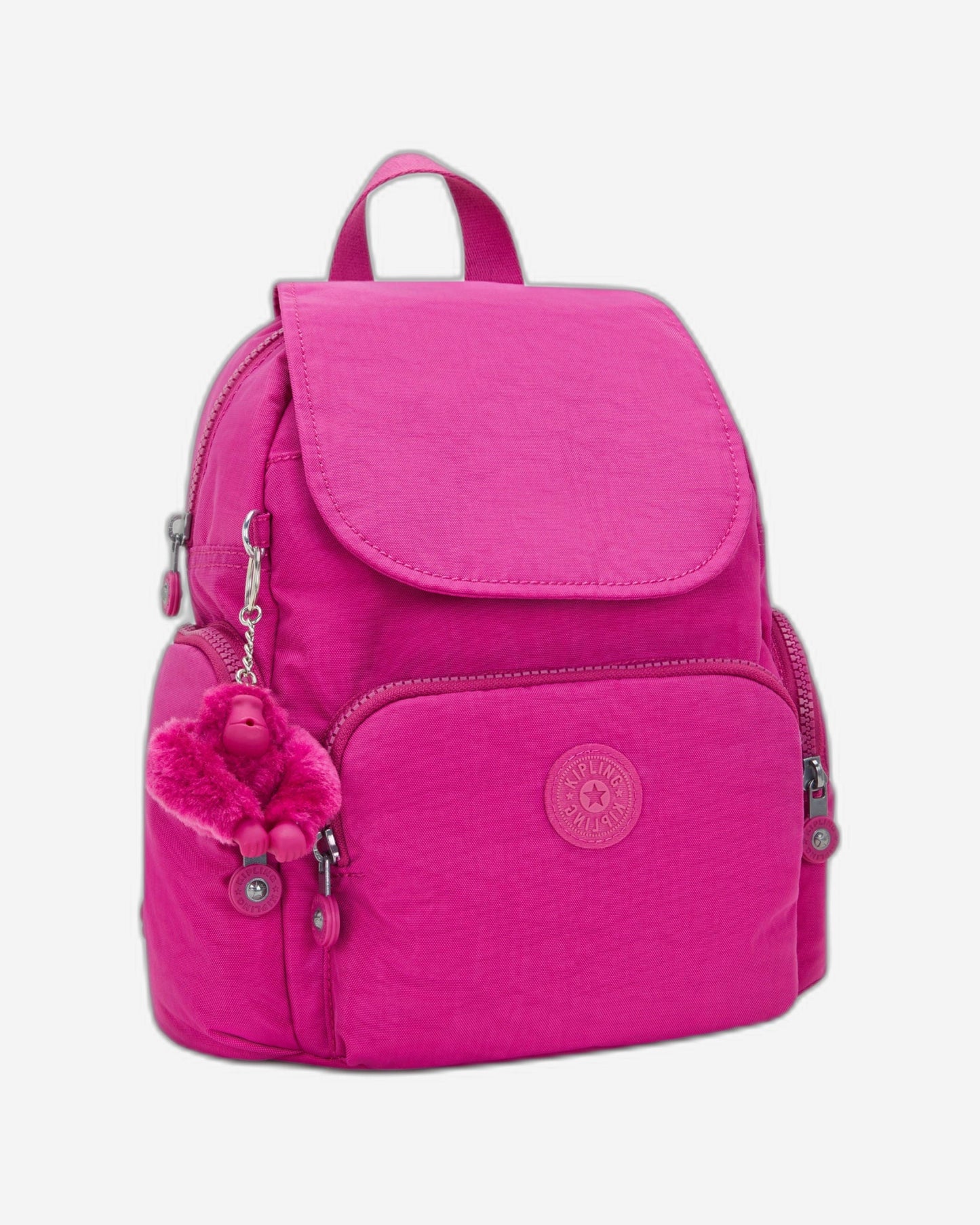 حقيبة ظهر صغيرة Kipling City Zip Mini Glowing Fuchsia I6046-3KU