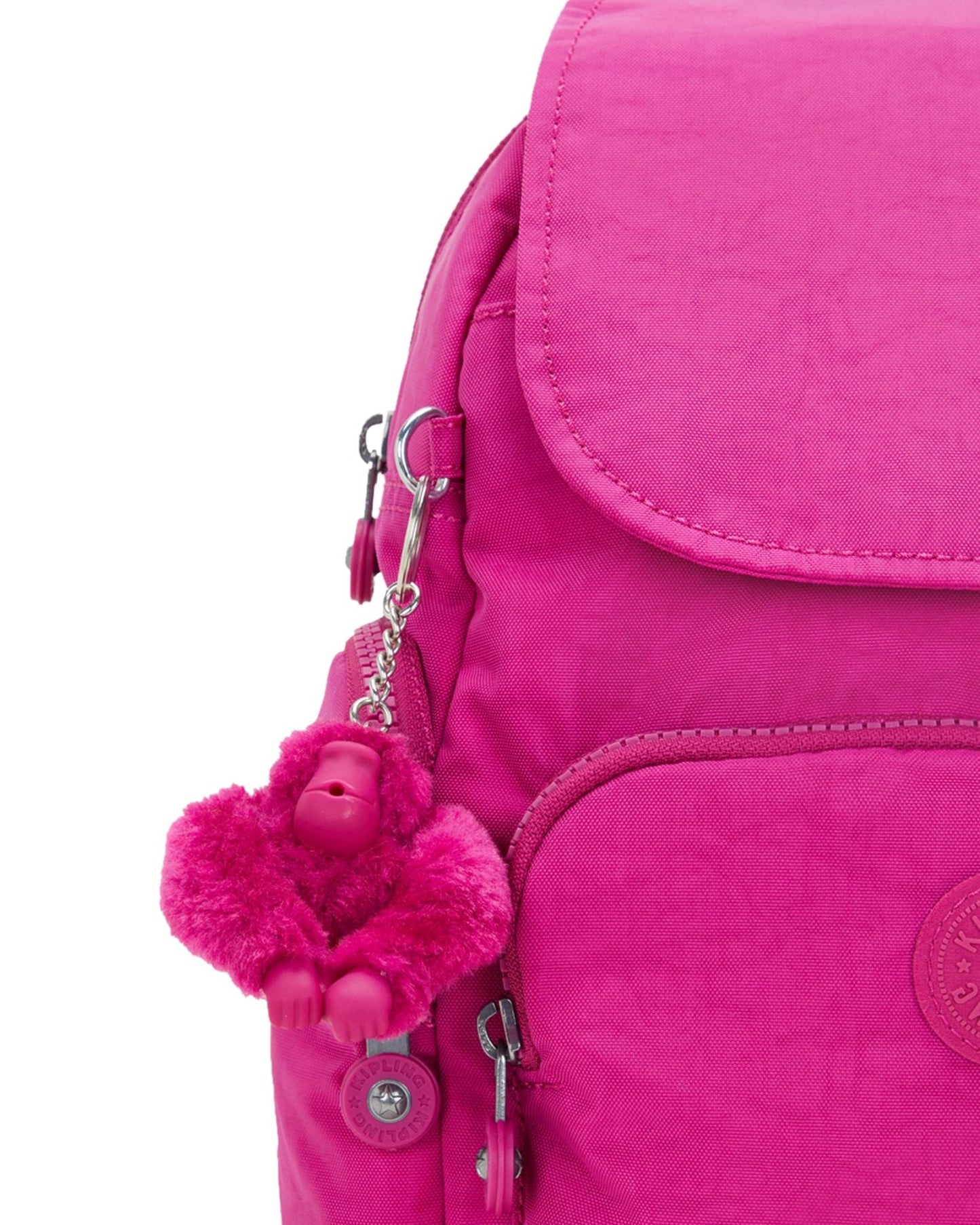 حقيبة ظهر صغيرة Kipling City Zip Mini Glowing Fuchsia I6046-3KU