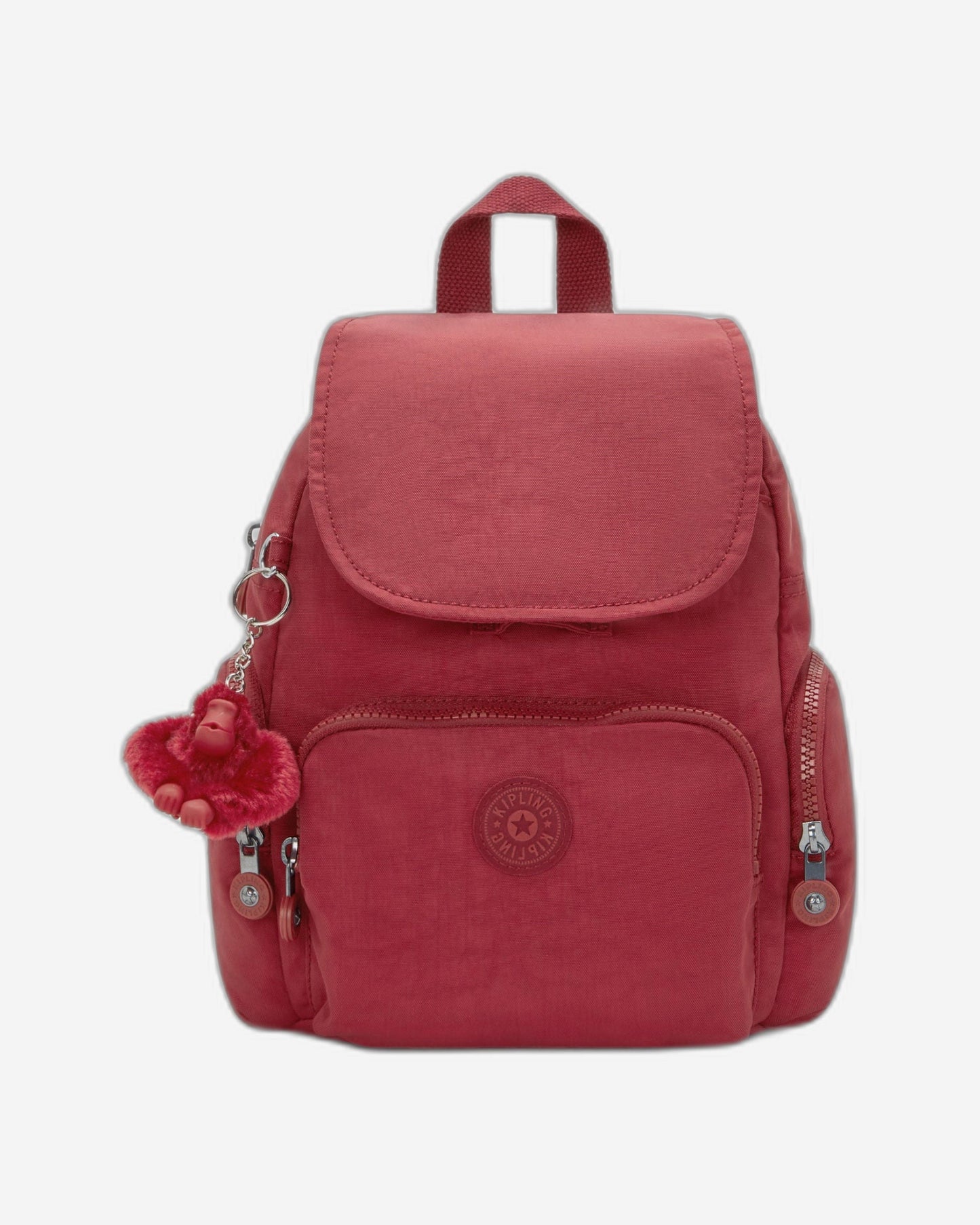 حقيبة ظهر Kipling City Zip Mini Funky Red صغيرة I6046-4SS