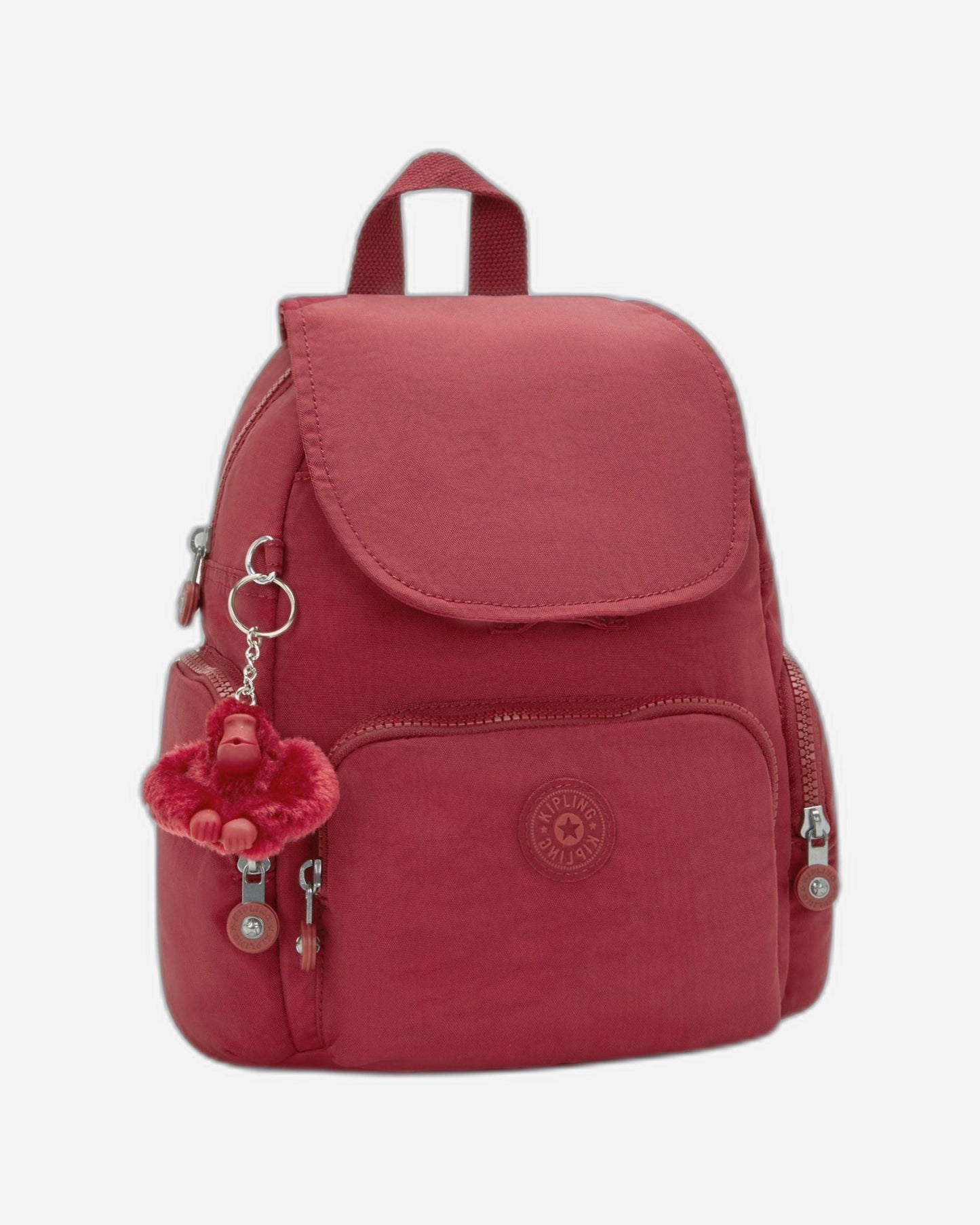 حقيبة ظهر Kipling City Zip Mini Funky Red صغيرة I6046-4SS