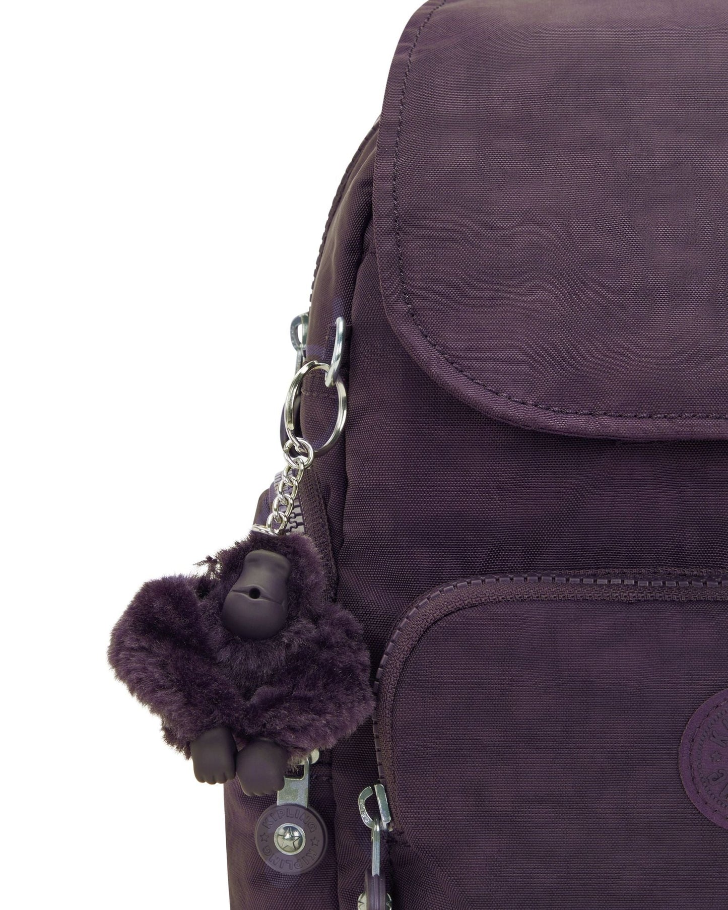 حقيبة ظهر Kipling City Zip Mini Ultimate Plum صغيرة I6046-67U