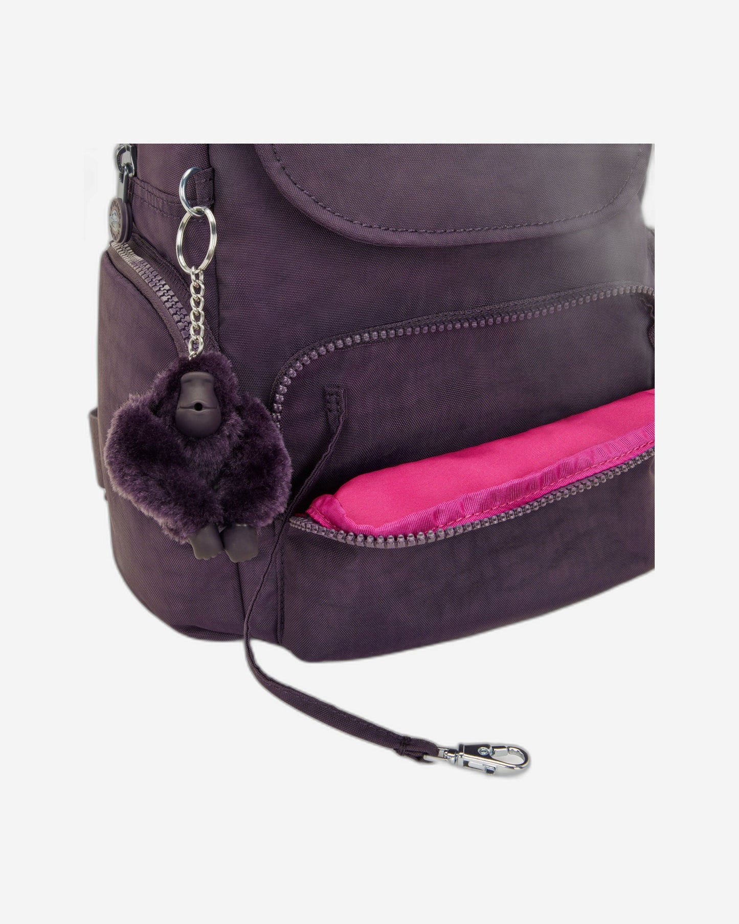 حقيبة ظهر Kipling City Zip Mini Ultimate Plum صغيرة I6046-67U