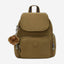 حقيبة ظهر صغيرة Kipling City Zip Mini Dry Laurel I6046-88U