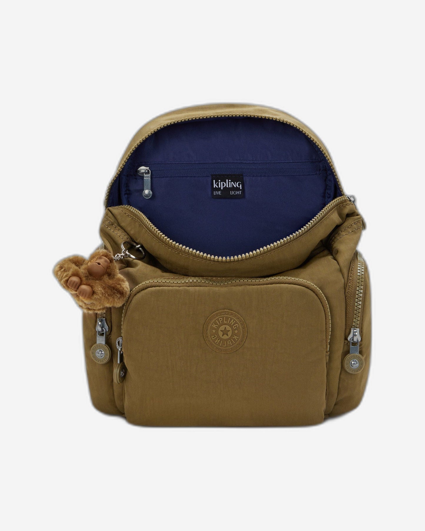 حقيبة ظهر صغيرة Kipling City Zip Mini Dry Laurel I6046-88U