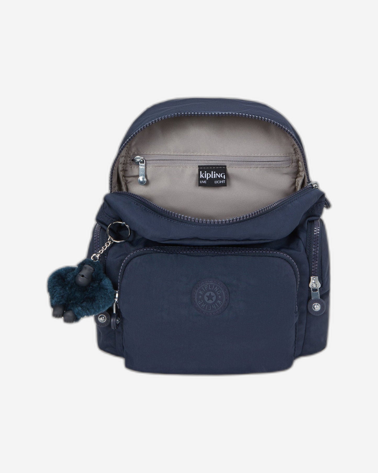 Kipling City Zip Mini Blue Bleu 2 حقيبة ظهر صغيرة C2I6046-96V