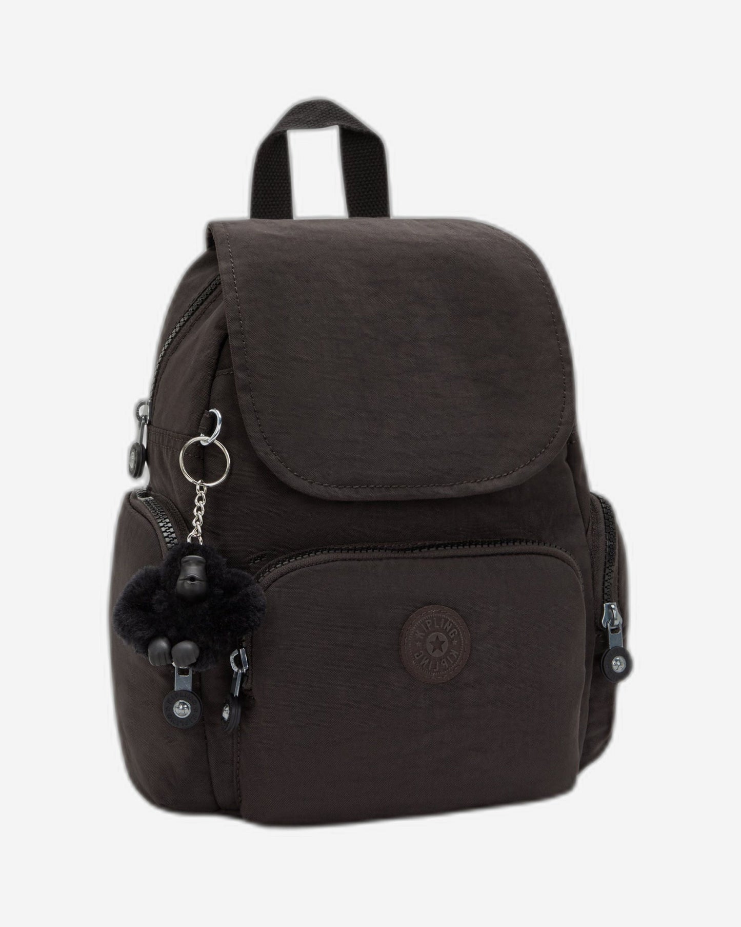 حقيبة ظهر Kipling City Zip Mini Nostalgic Brown صغيرة الحجم I6046-G1R