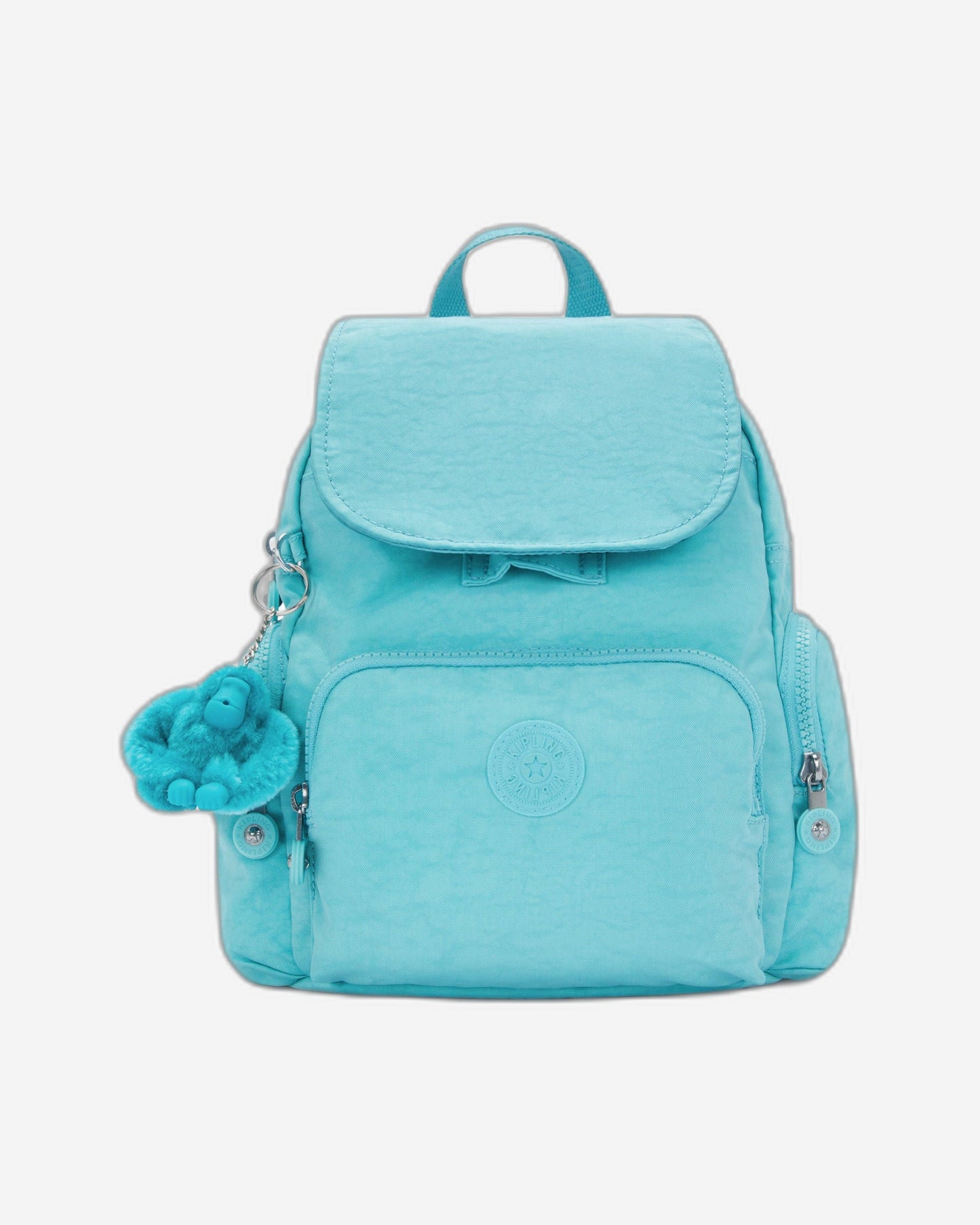 حقيبة ظهر KIPLING-City Zip Mini-Mini مع أحزمة قابلة للتعديل - Deepest Aqua-I6046-T6E
