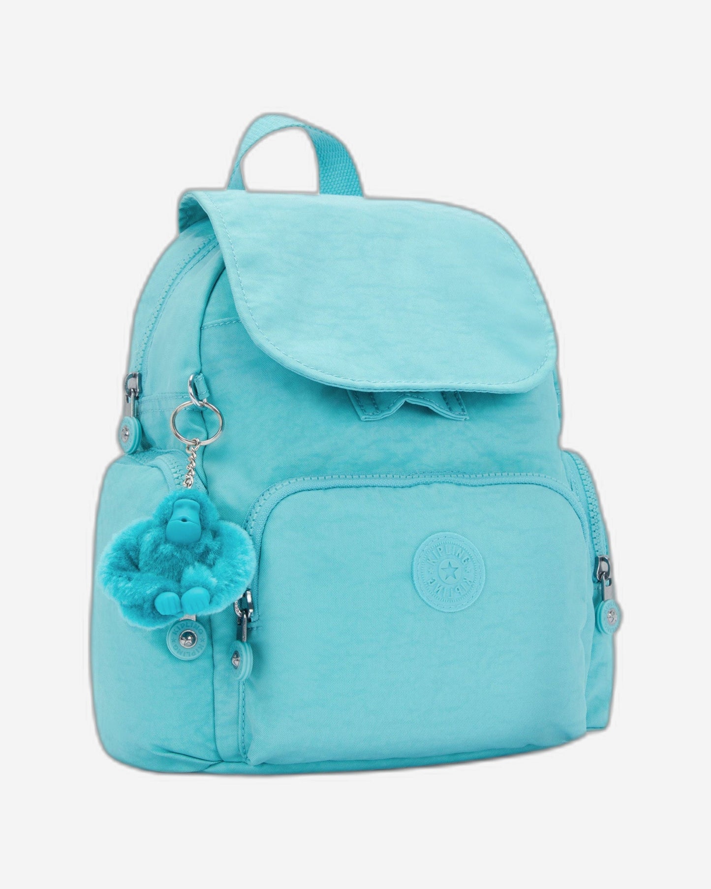 حقيبة ظهر KIPLING-City Zip Mini-Mini مع أحزمة قابلة للتعديل - Deepest Aqua-I6046-T6E