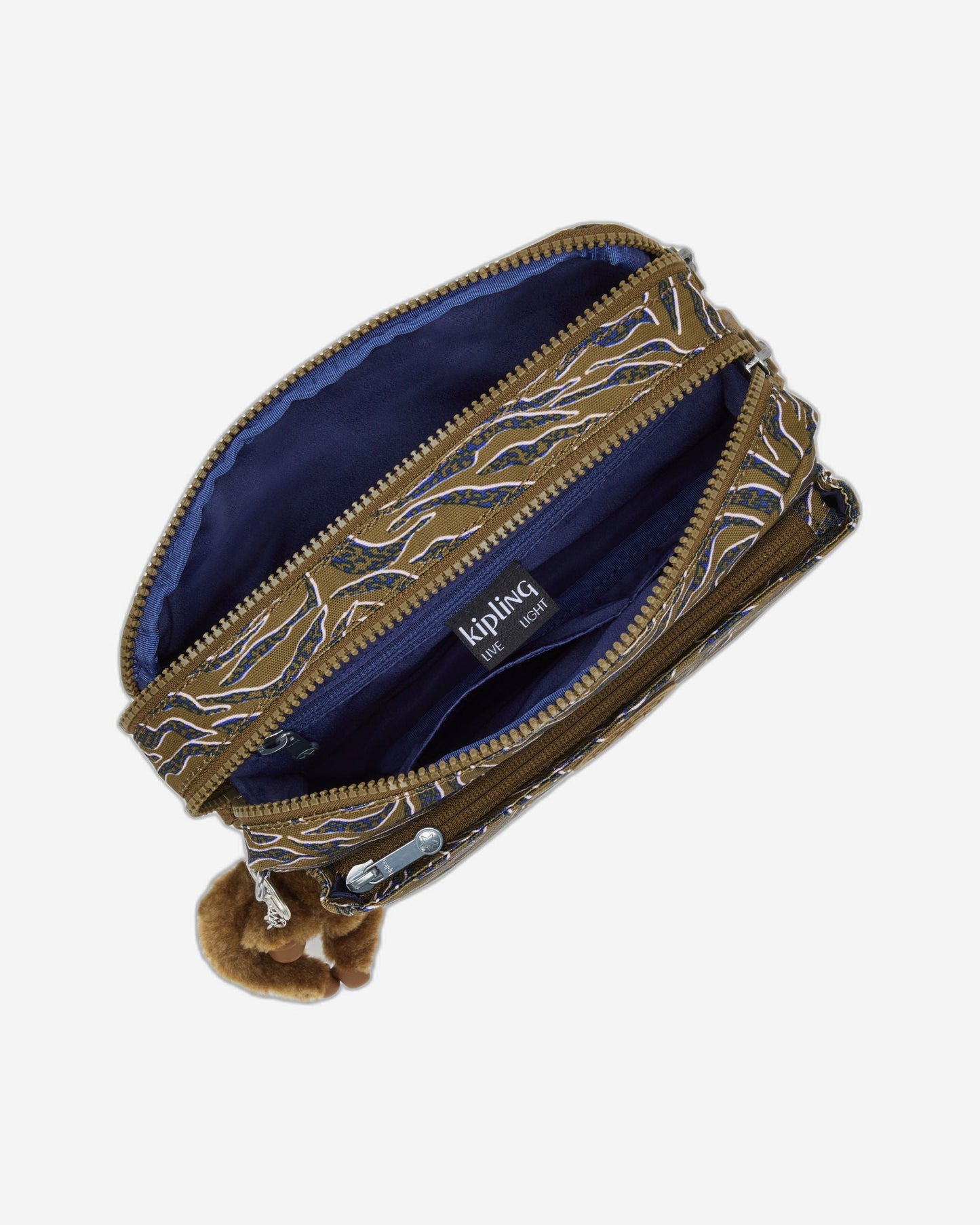 حقيبة كروس متوسطة الحجم من Kipling Abanu M Undersea Leaves I6237-1PR