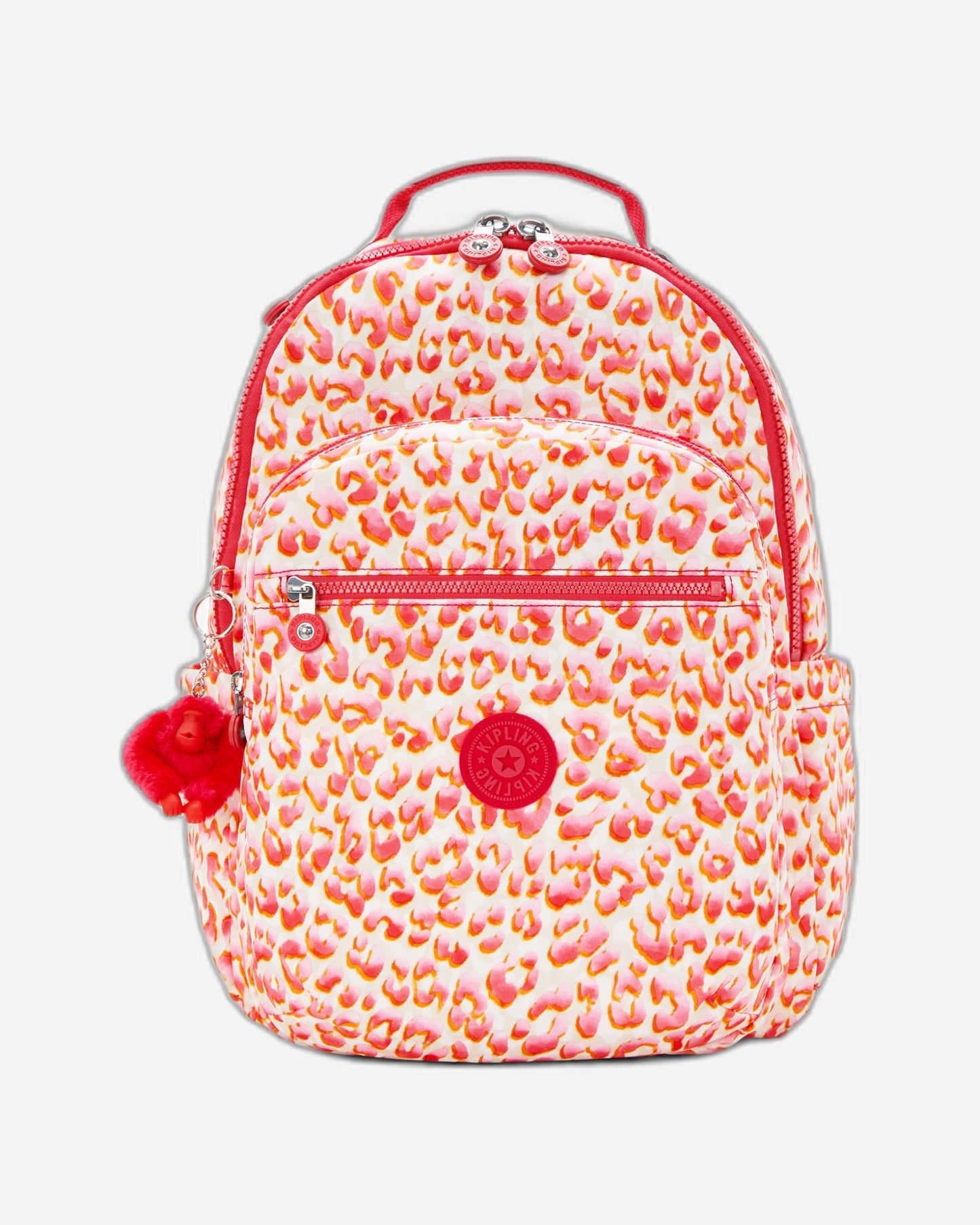 Kipling Seoul Latin Cheetah حقيبة ظهر كبيرة C2I6269-6LX