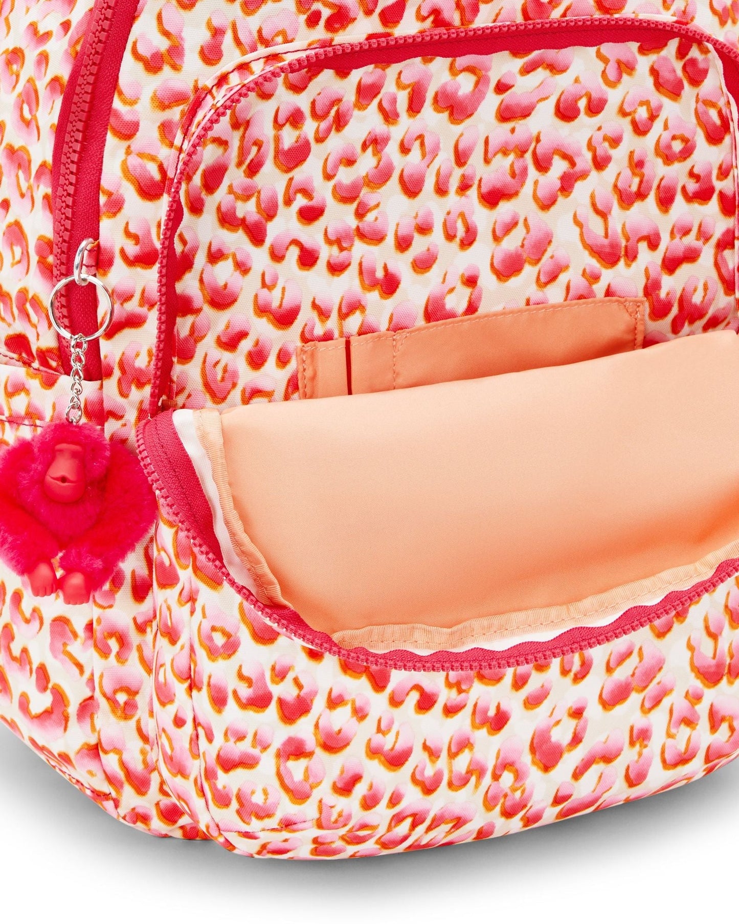 Kipling Seoul Latin Cheetah حقيبة ظهر كبيرة C2I6269-6LX
