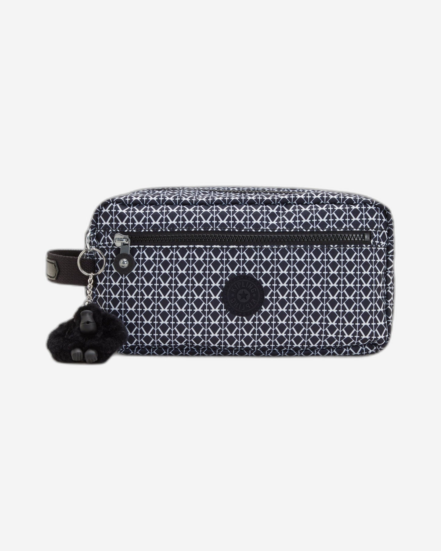 حقيبة أدوات الزينة متوسطة الحجم بطبعة Kipling Agot المميزة C2I6277-DD2