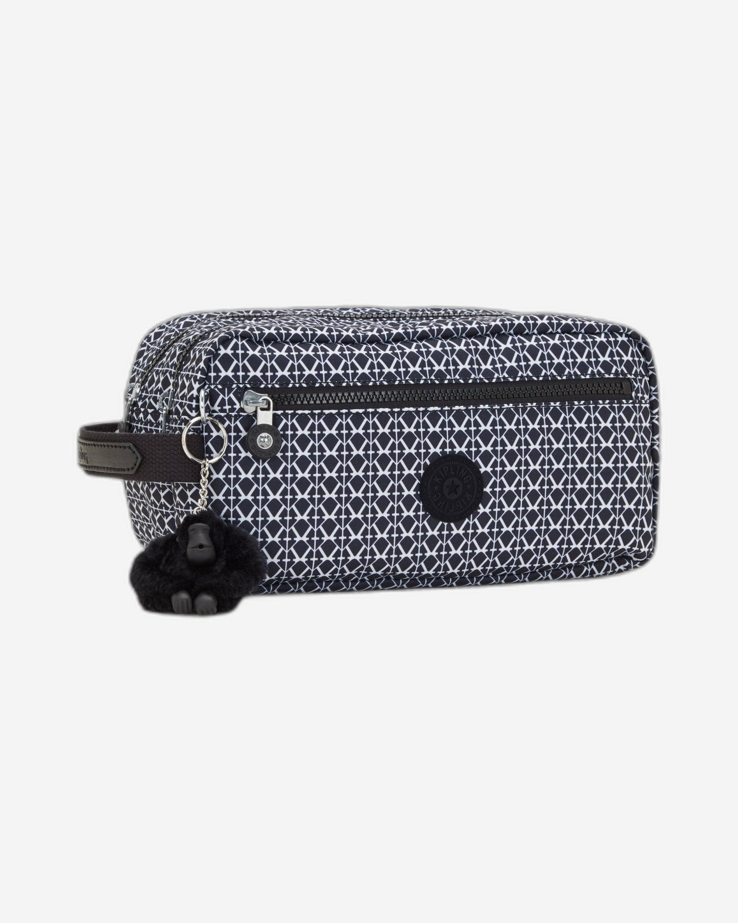 حقيبة أدوات الزينة متوسطة الحجم بطبعة Kipling Agot المميزة C2I6277-DD2
