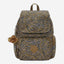 حقيبة ظهر Kipling City Zip S Undersea Leaves صغيرة I6345-1PR