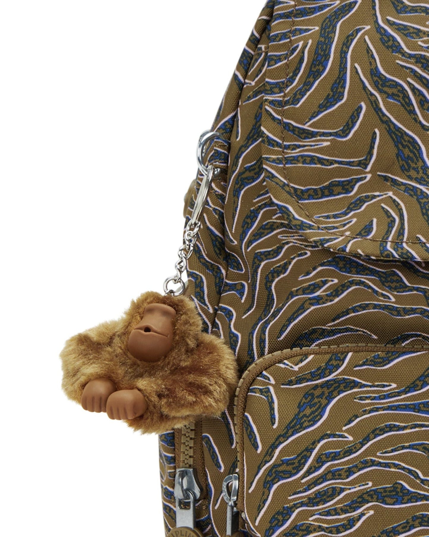 حقيبة ظهر Kipling City Zip S Undersea Leaves صغيرة I6345-1PR