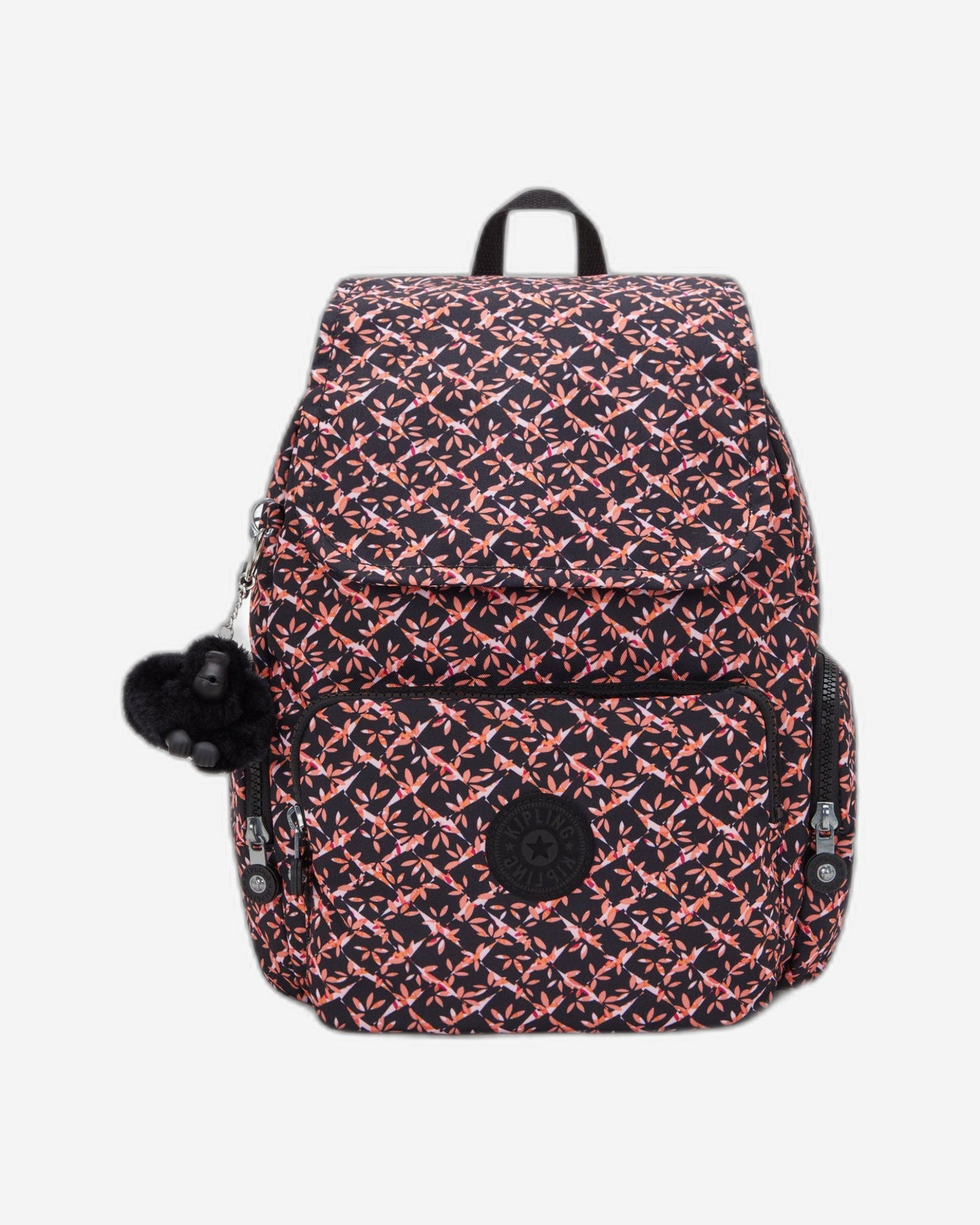 حقيبة ظهر Kipling City Zip S Dancing Bouquet الصغيرة I6345-46X