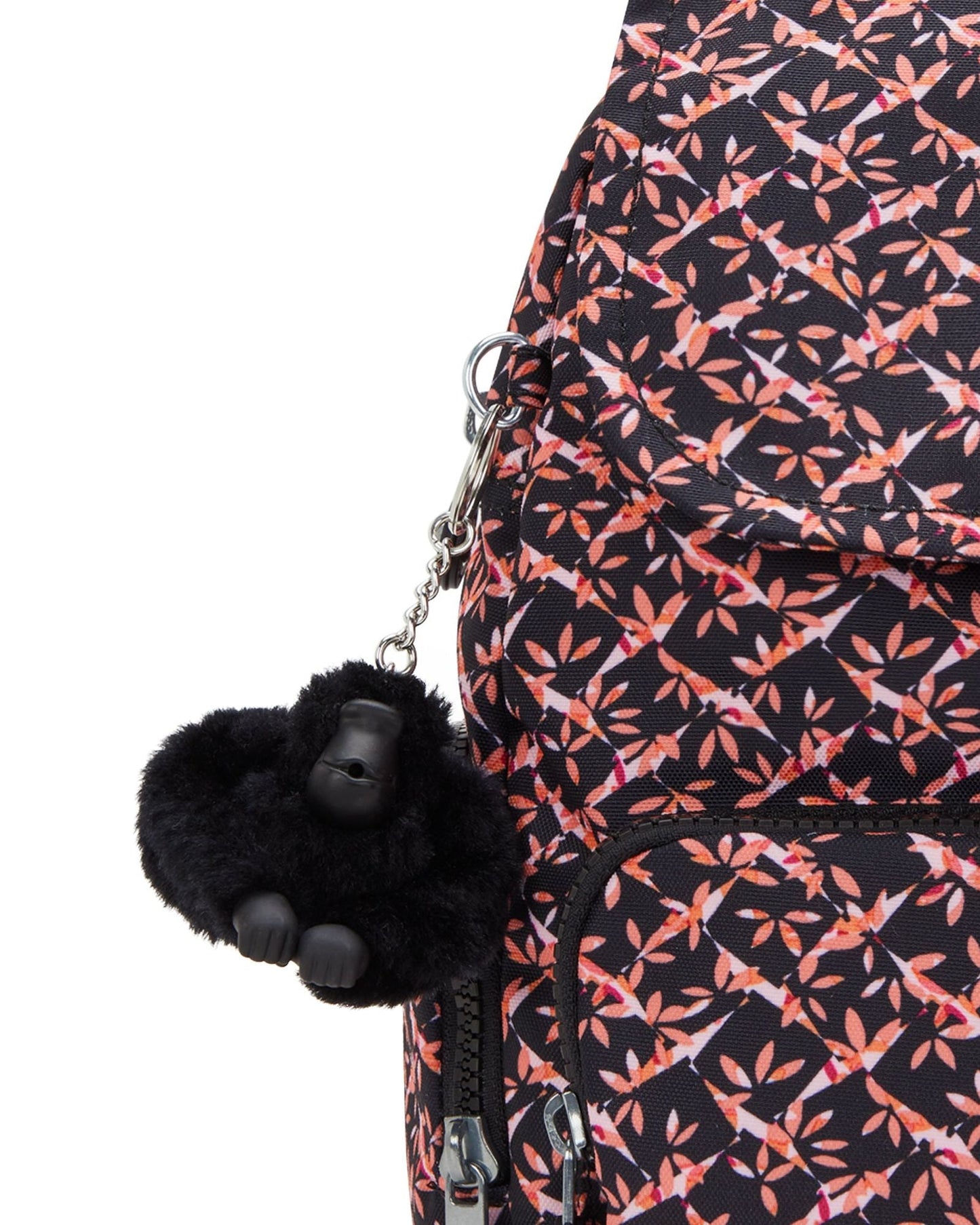 حقيبة ظهر Kipling City Zip S Dancing Bouquet الصغيرة I6345-46X