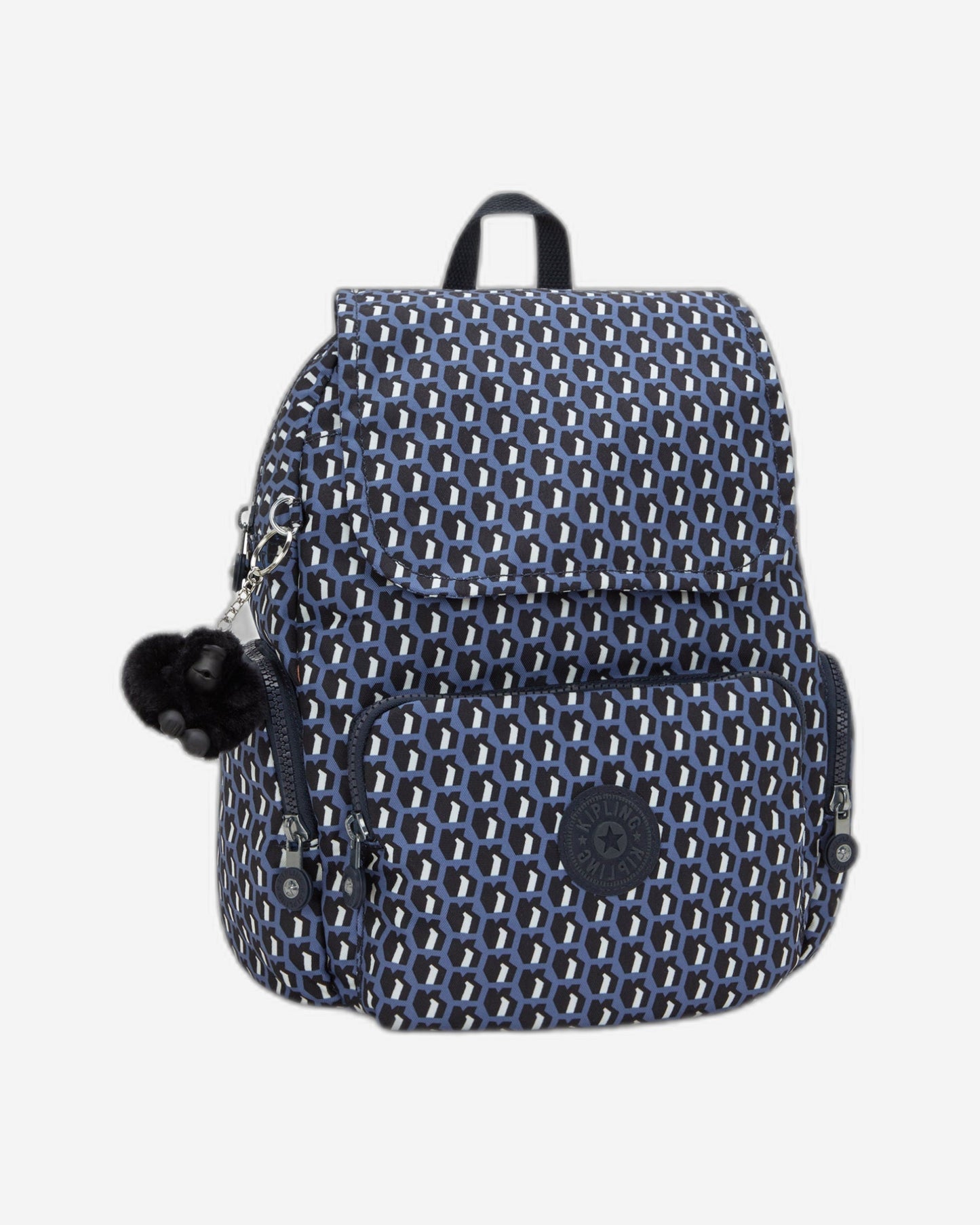 حقيبة ظهر صغيرة Kipling City Zip S 3D K باللون الأزرق I6345-4JS