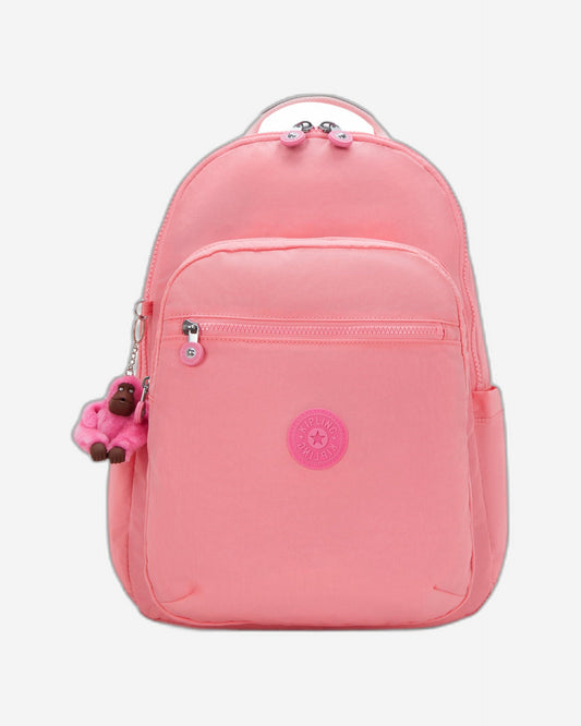 حقيبة ظهر Kipling Seoul College Extra Coral Sea Large مع حجرة للكمبيوتر المحمول I6350-24O