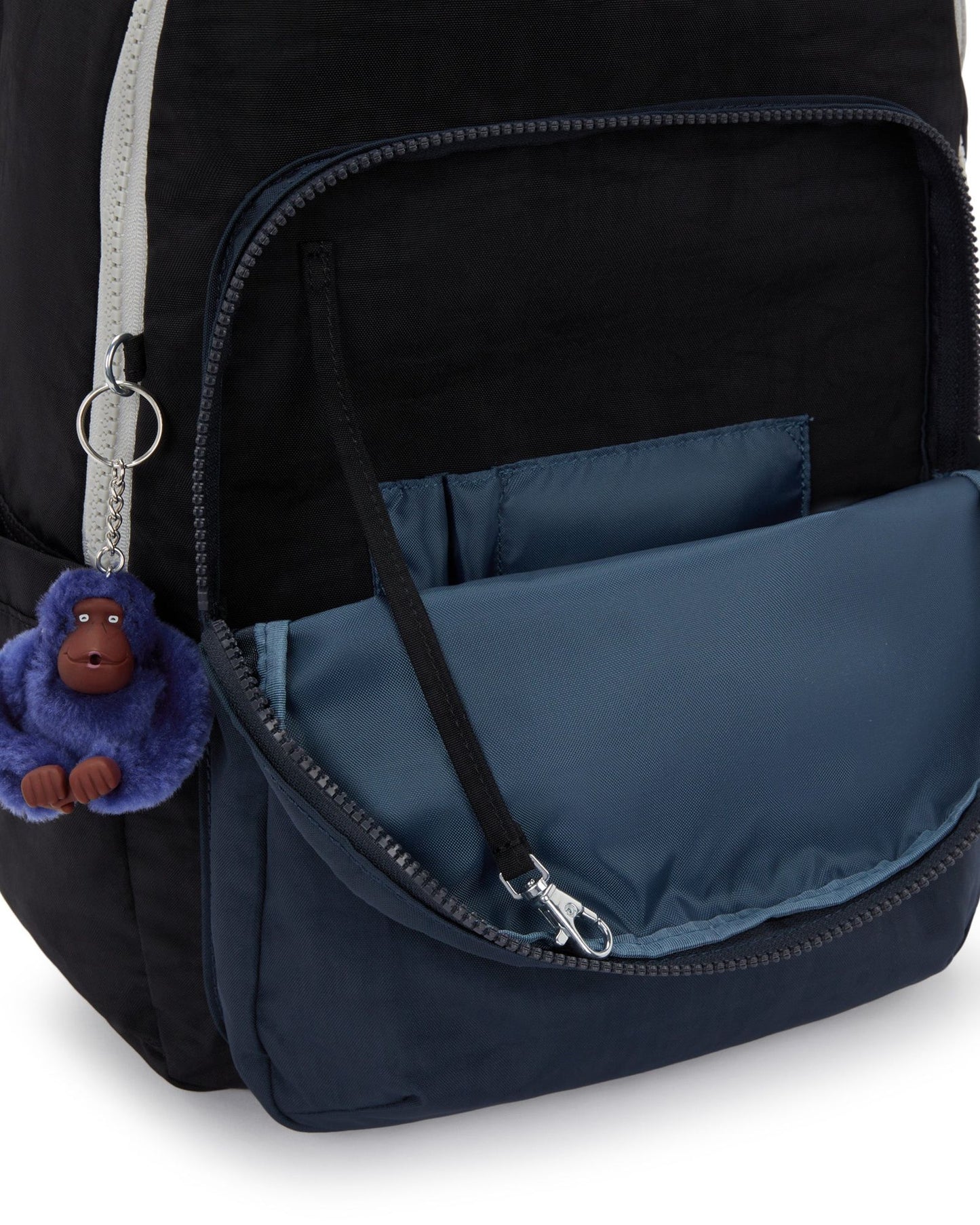 حقيبة ظهر Kipling Seoul College Extra True Block Large مع حجرة للكمبيوتر المحمول I6350-74Q
