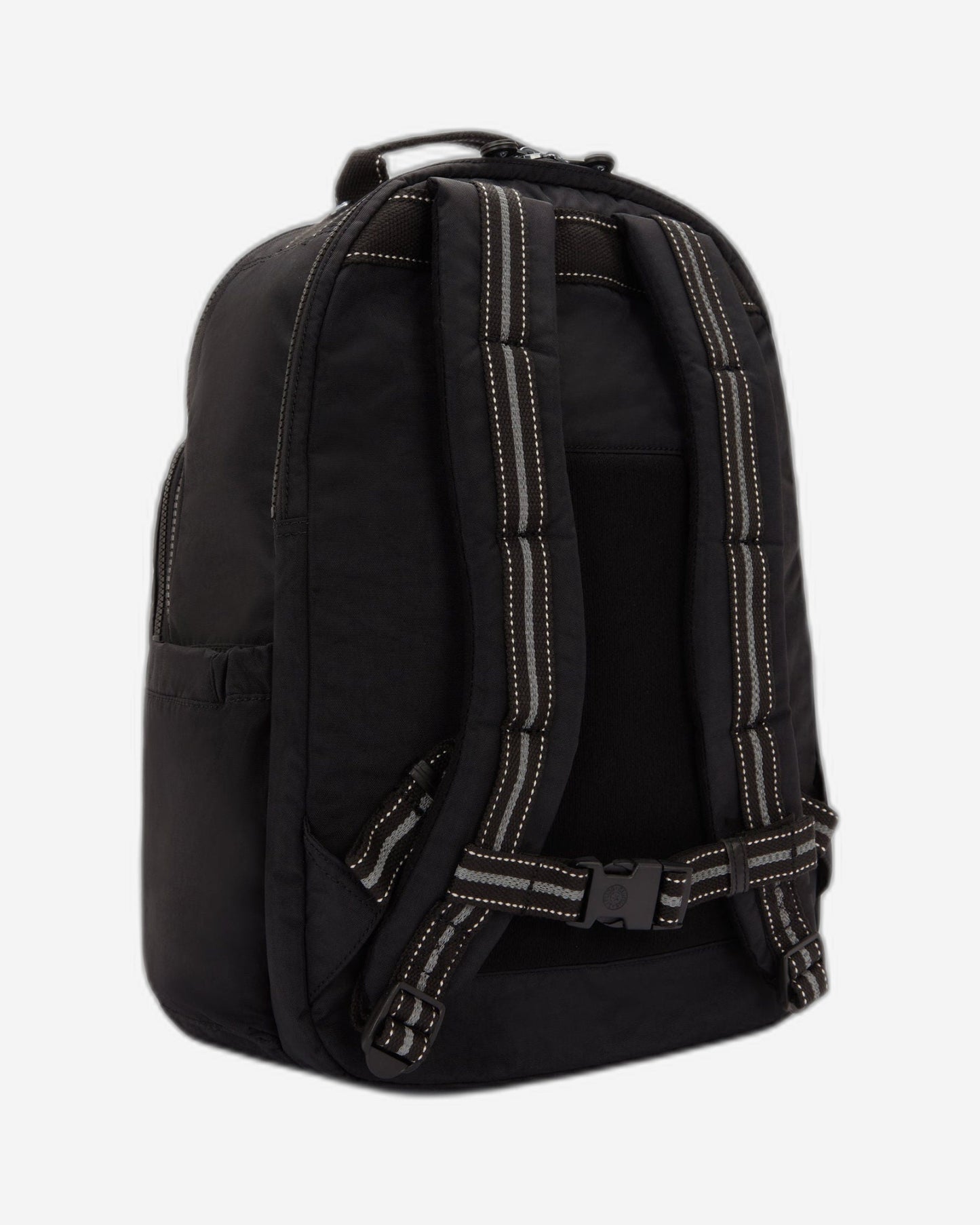 حقيبة ظهر Kipling Seoul College Extra True Black Large مع حجرة للكمبيوتر المحمول I6350-J99