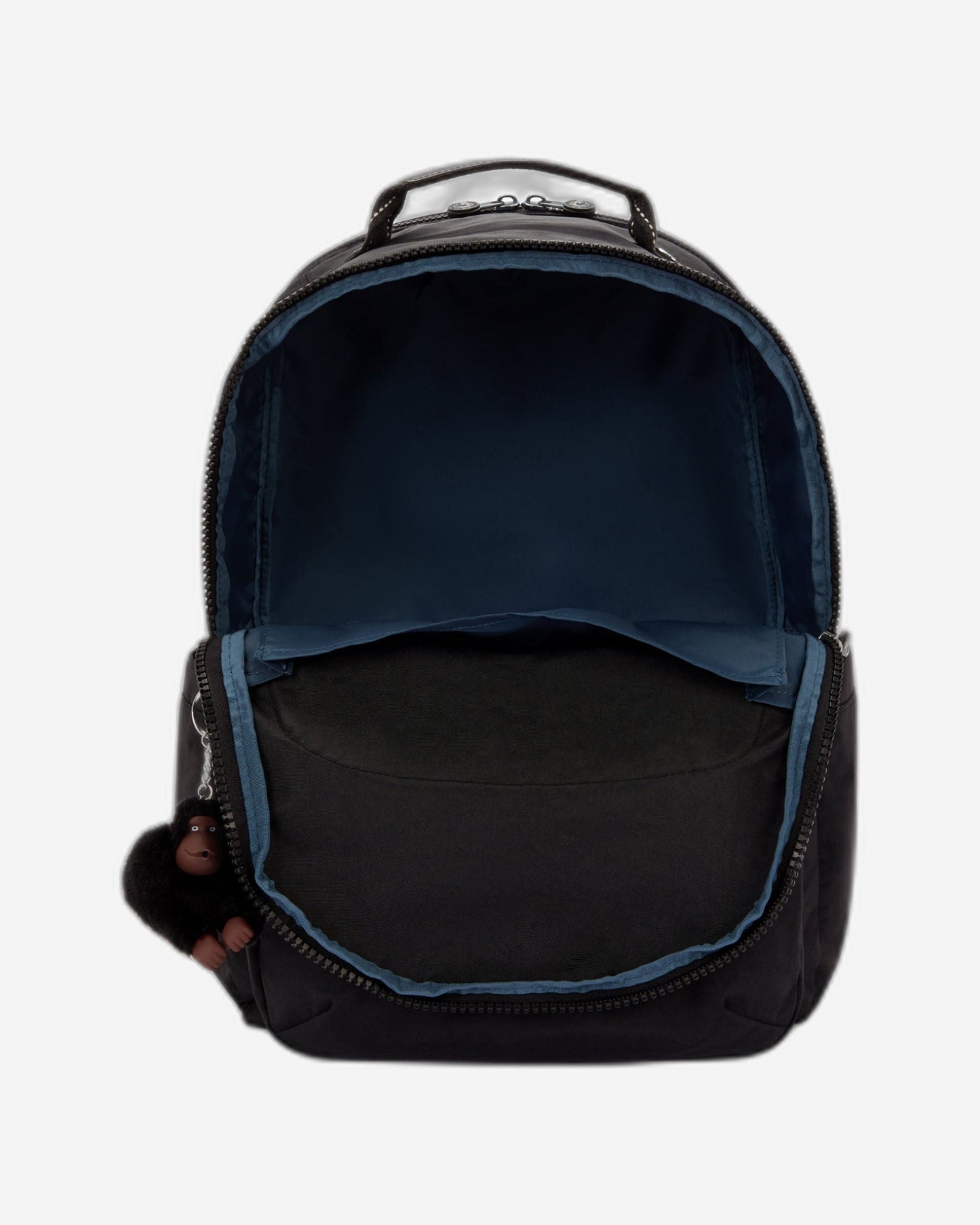 حقيبة ظهر Kipling Seoul College Extra True Black Large مع حجرة للكمبيوتر المحمول I6350-J99