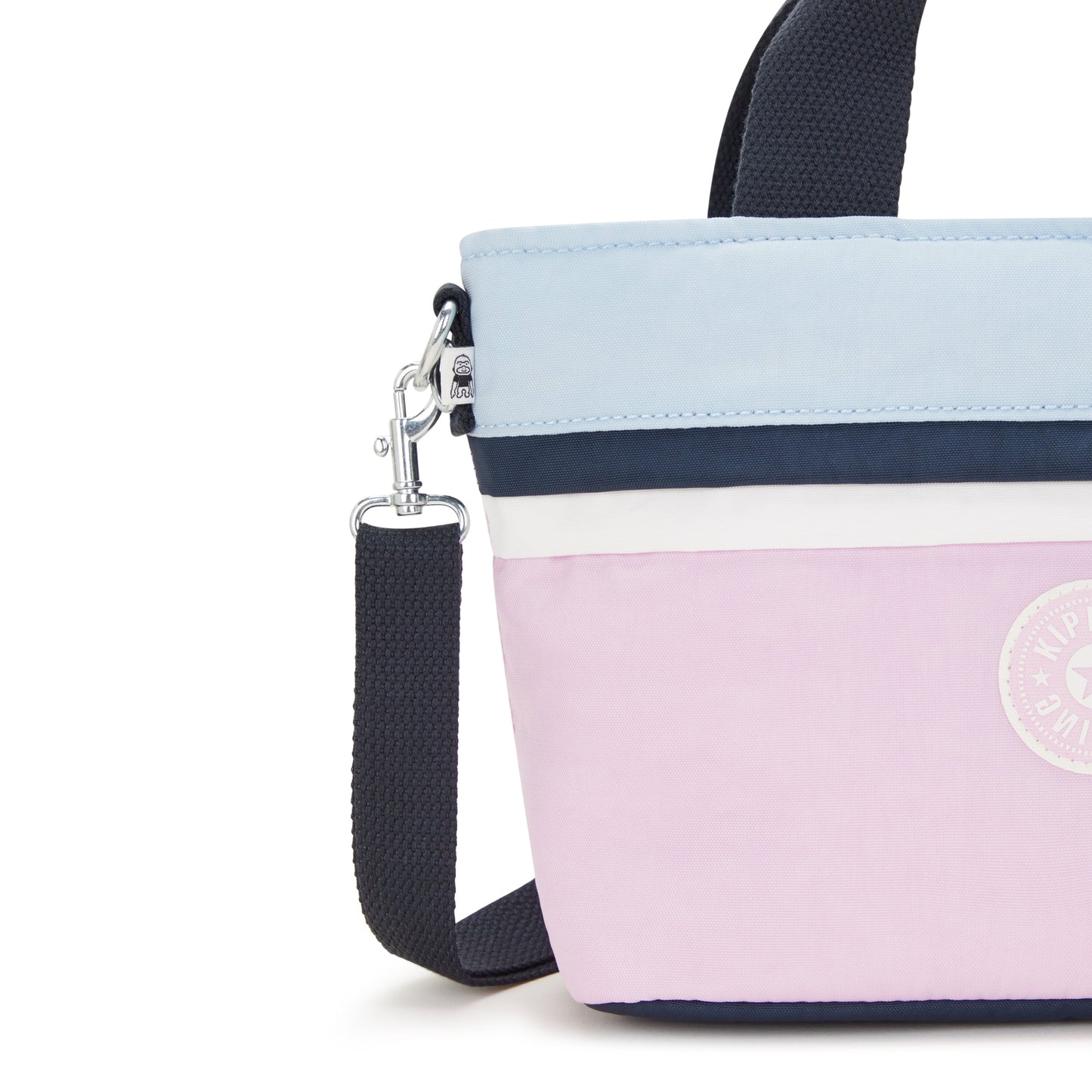 KIPLING-Minta-حقيبة كتف صغيرة (بحزام كتف قابل للإزالة)-L وردي أزرق Bl-I6370-9KR